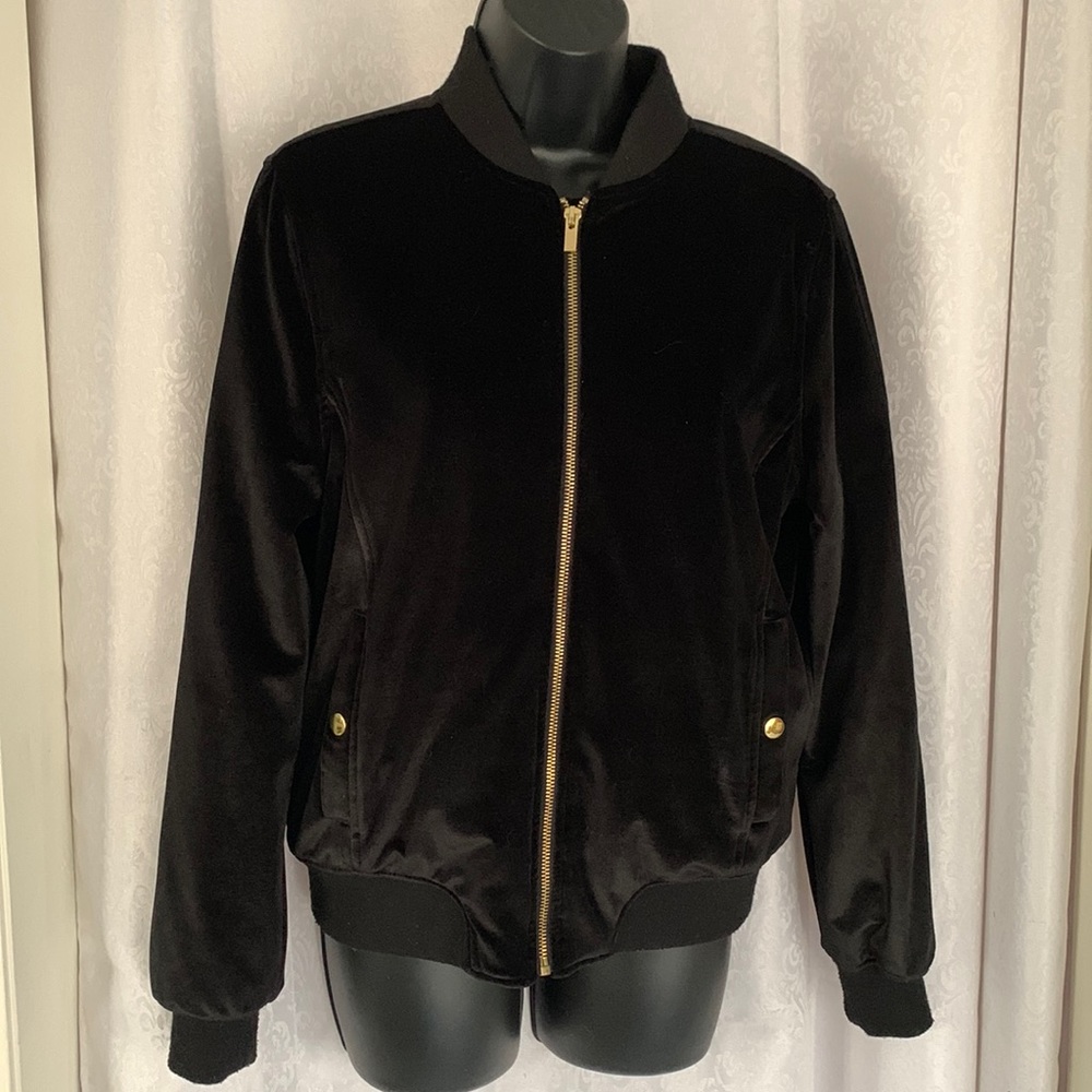 KARL MARC JOHN  Velvet Bomber Jacket Sz:S